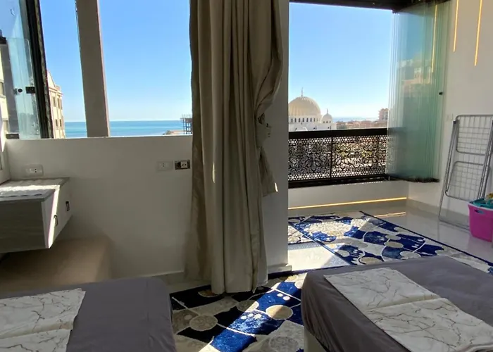 Luxury Furnished, Panoramic Sea View With Private Terrace Appartement Hurghada